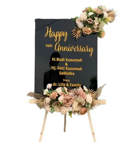 Papan Bunga Akrilik Tiflen